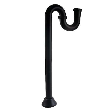 Kingston Brass 114Inch Brass STrap, 18 Gauge, Matte Black ST14190